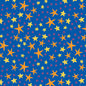 Starfish Soiree Royal Blue Cotton 44"/45" Fabric Per Yard