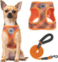 Step-In Dog Harness & Leash Set in Various Patterns – Reflective No Pull (XS- XL)