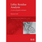 Lithic Residue Analysis - Paperback