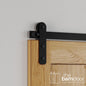 Straight Strap Stainless Steel Barn Door Hardware Kit
