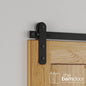 Straight Strap Stainless Steel Barn Door Hardware Kit