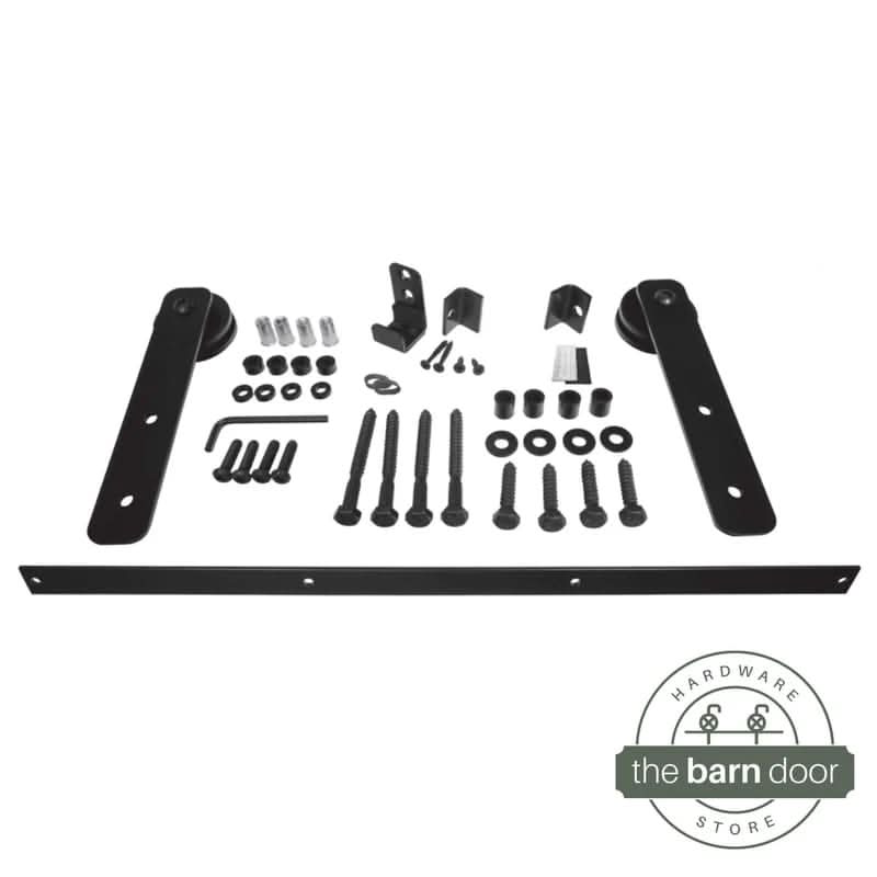 Mini Straight Strap Barn Door Hardware Kit