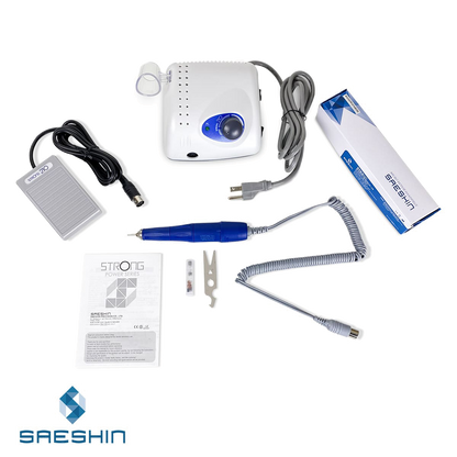 Saeshin Strong 210 / 105LN Blue 45K RPM Nail Drill