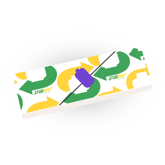 Studway Wrapped Sandwich - Custom Printed - Made Using LEGO® Parts
