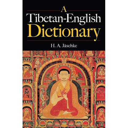 A Tibetan-English Dictionary - Paperback