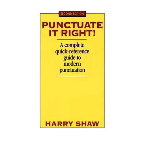 Punctuate It Right - Paperback