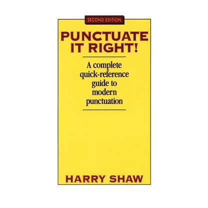 Punctuate It Right - Paperback