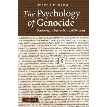 The Psychology of Genocide: Perpetrators, Bystanders, and Rescuers - Paperback