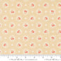 Sunbonnet Almond Flower Dots Cotton 44"/45" Fabric Per Yard