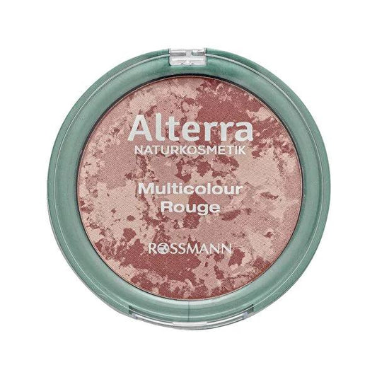 Alterra Multicolour Blush No:01 Rose - Natural, Vegan Cheek Enhancer with Aloe Vera