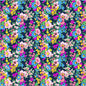Sweet Talk Leann Midnight Cotton 44/45 Fabric Per Yard