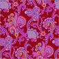 Sweet Talk Natalie Crimson Cotton 44/45 Fabric Per Yard