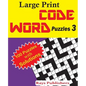Large Print Code Word Puzzles 3 - Paperback