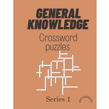 Crossword puzzles: General knowledge crossword puzzle, puzzle book for adults. - Paperback