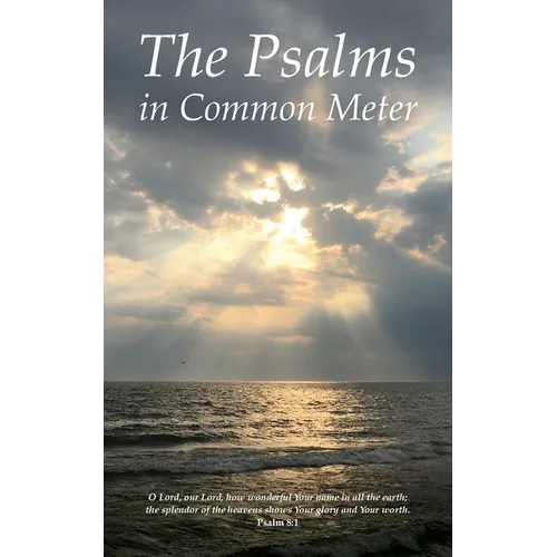 The Psalms in Common Meter - Paperback