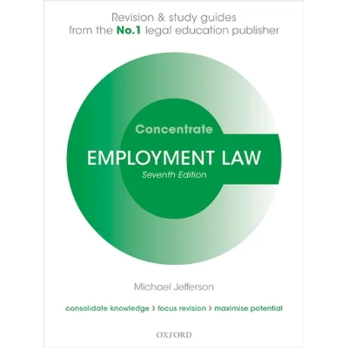 Employment Law Concentrate: Law Revision and Study Guide - Paperback