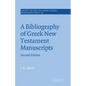 A Bibliography of Greek New Testament Manuscripts - Paperback