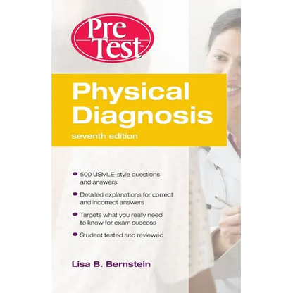 Physical Diagnosis Pretest Self Assessment and Review, Seventh Edition - Paperback