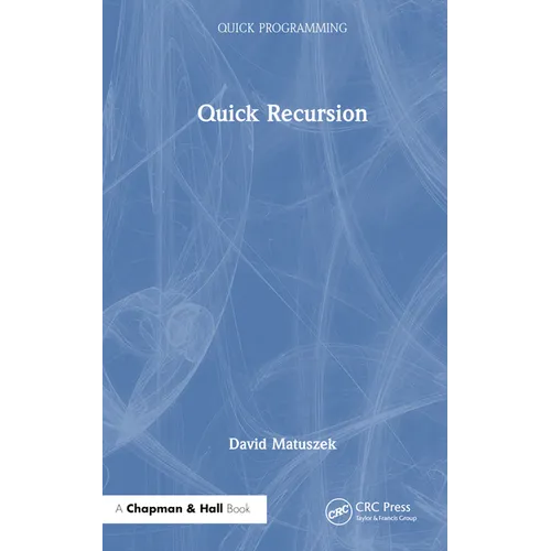 Quick Recursion - Hardcover