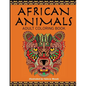 African Animals: Adult Coloring Book - Paperback