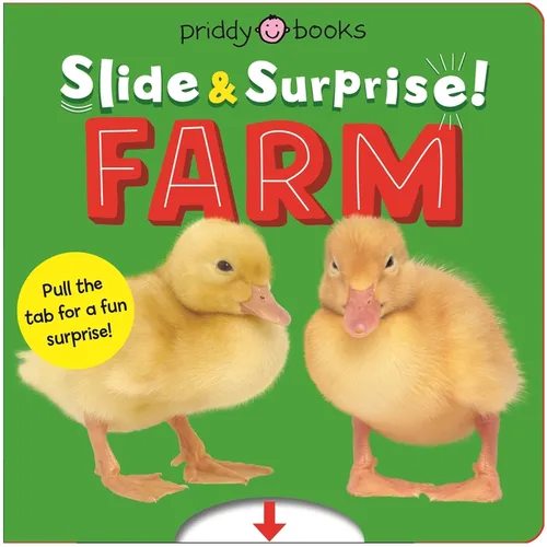 Farm (Slide & Surprise!): Pull the Tabs for a Fun Farm Surprise - Board Book