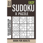 Easy Sudoku X Puzzle Book for Adults: 250 Easy Sudoku For Beginners Players - Paperback
