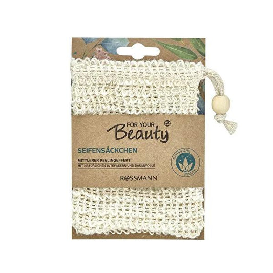For Your Beauty Wellness Exfoliating Bath Mitt - Natural Skincare, Gentle Exfoliation & Organic Cotton Bath Accessory