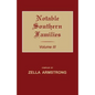 Notable Southern Families. Volume III - Paperback
