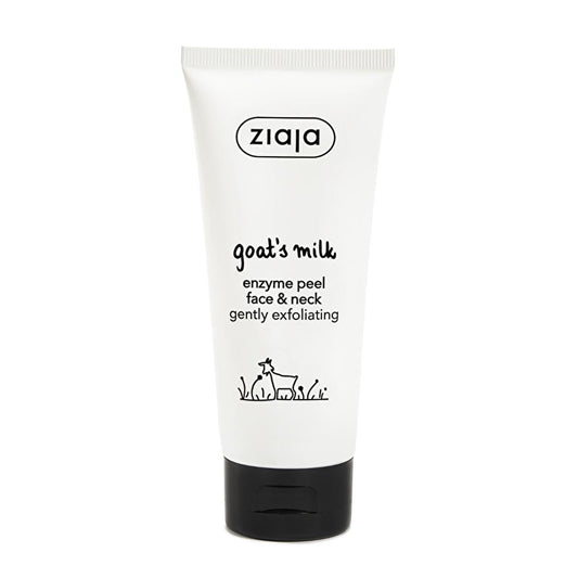 Ziaja Goat Milk Enzymatic Facial Peeling - Gentle Exfoliation for Sensitive Skin | Natural & Vegan Face Treatment