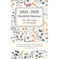 2024-2025 Monthly Planner - On This Day in History: Two-Year Schedule Organizer with Holidays and Daily Historical Events to Keep Track of Your Appoin - Hardcover