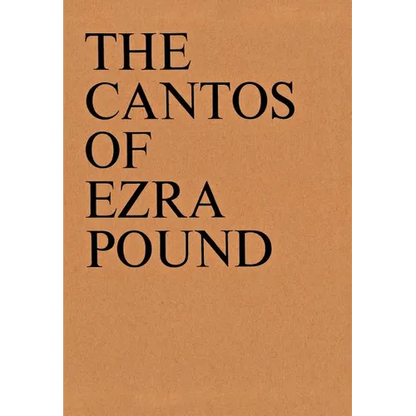 The Cantos of Ezra Pound - Hardcover
