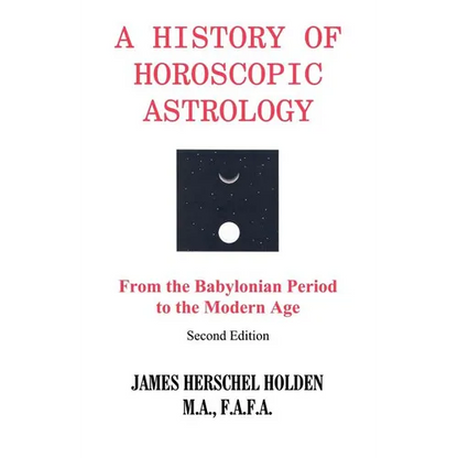 History of Horoscopic Astrology - Paperback