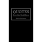 Quotes Every Man Should Know - Hardcover