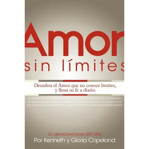 Amor Sin Limites Devocional: Limitless Love Devotional - Paperback
