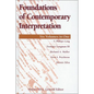 Foundations of Contemporary Interpretation - Paperback