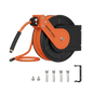 Retractable Air Hose Reel-Alloy Steel Reel-3/8in 25ft-50ft