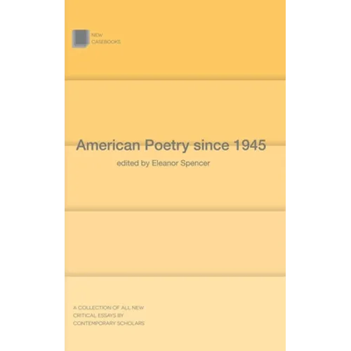 American Poetry Since 1945 - Paperback
