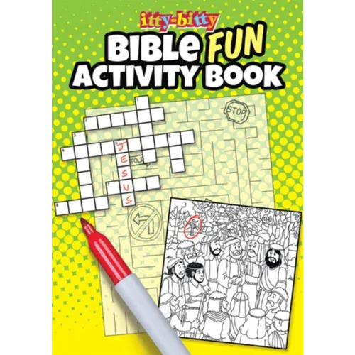 Bible Fun Ittybitty Activity Book (6pk) - Paperback