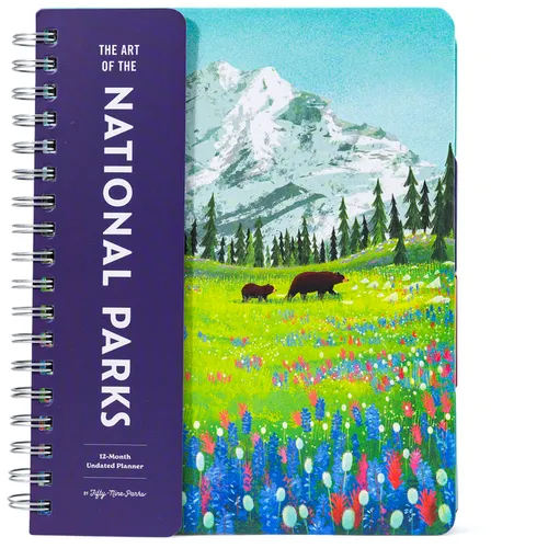 The Art of the National Parks Undated Planner - Hardcover