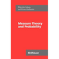Measure Theory and Probability - Hardcover