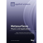 Metasurfaces: Physics and Applications - Paperback