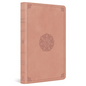 ESV Thinline Bible, Red Letter (Trutone, Blush Rose, Emblem Design) - Imitation Leather