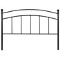 Twin size Contemporary Classic Black Metal Headboard