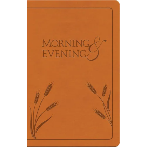 Morning and Evening: New International Version - Leather