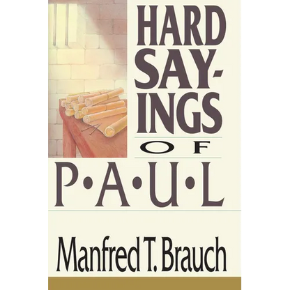 Hard Sayings of Paul - Paperback