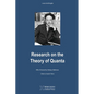 Research on the Theory of Quanta - Paperback