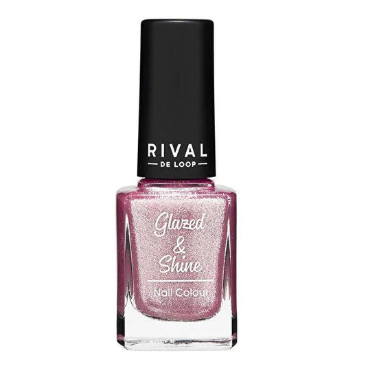 Rival de Loop Glazed & Shine Nail Polish: High-Shine Metallic, Long-Lasting Color, Trendy Look - 10.5ml
