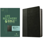 NLT Life Recovery Bible, Second Edition, Personal Size (Leatherlike, Black/Onyx) - Imitation Leather
