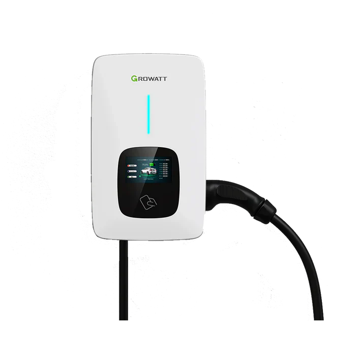 Growatt 12kW THOR 12AS-P-US 50Amp Smart AC EV Charger | Compatible with All Brands EVS