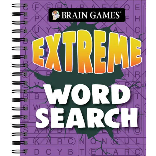 Brain Games - Extreme Word Search (Purple) - Spiral